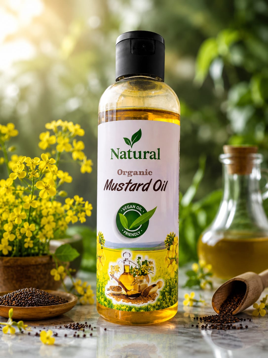 Natural Organic Mustard Oil