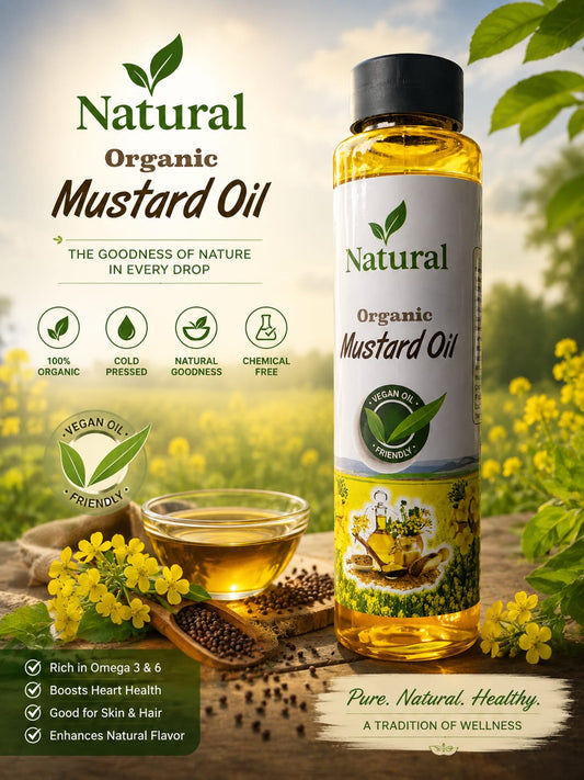 Natural Organic Mustard Oil